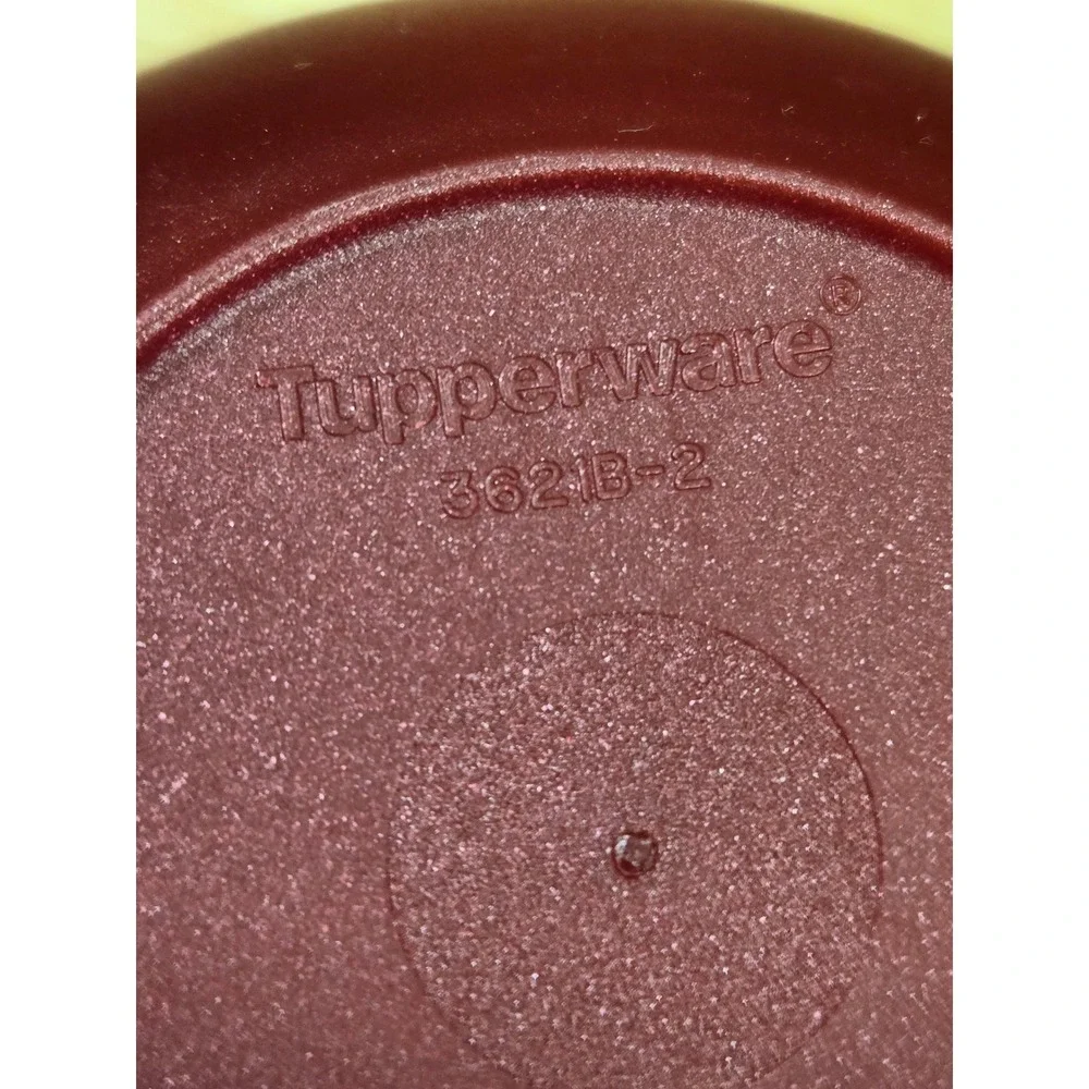 Tupperware Impressions 1.25 Cup Mini Bowls Set of 3 Red Teal Yellow 3621B-2